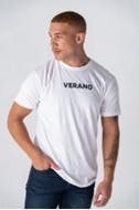 Verano White VIP Tee Medium at Zen Leaf Cannabis Dispensary