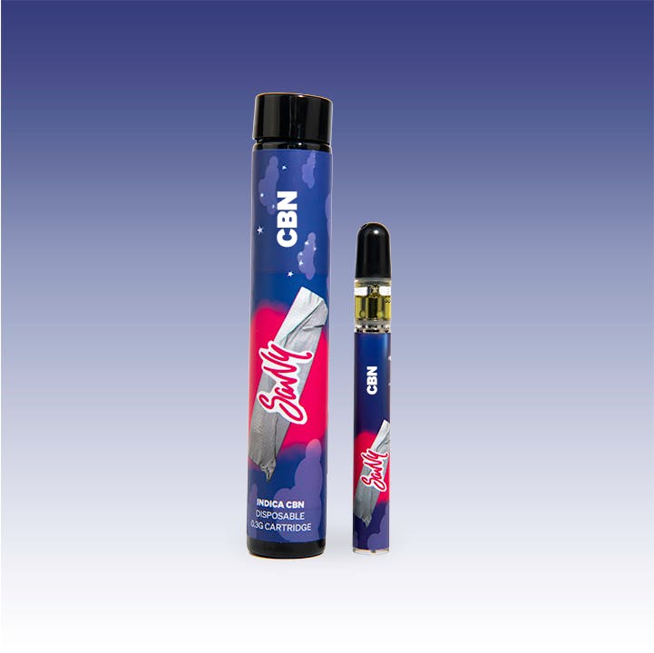 Purple Kush CBN 4:1 THC:CBN 0.3g All-In-One