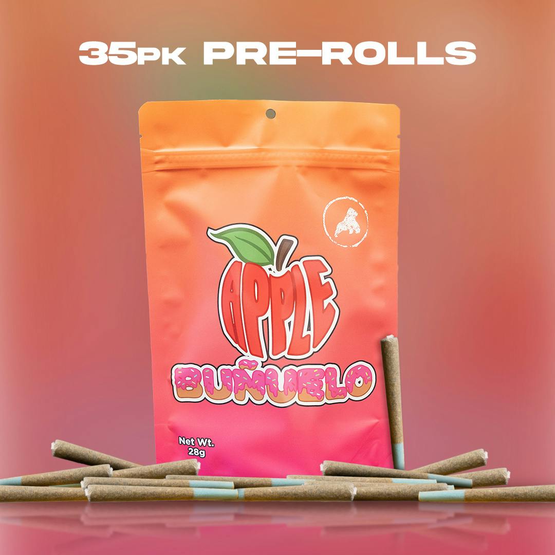 Guerilla Grown | Apple Fritter | 35pk/1G Pre-Rolls