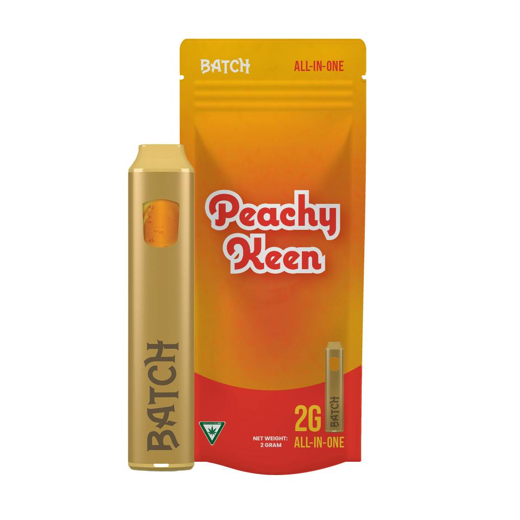 Batch | Peachy Keen | 2G Distillate Disposable