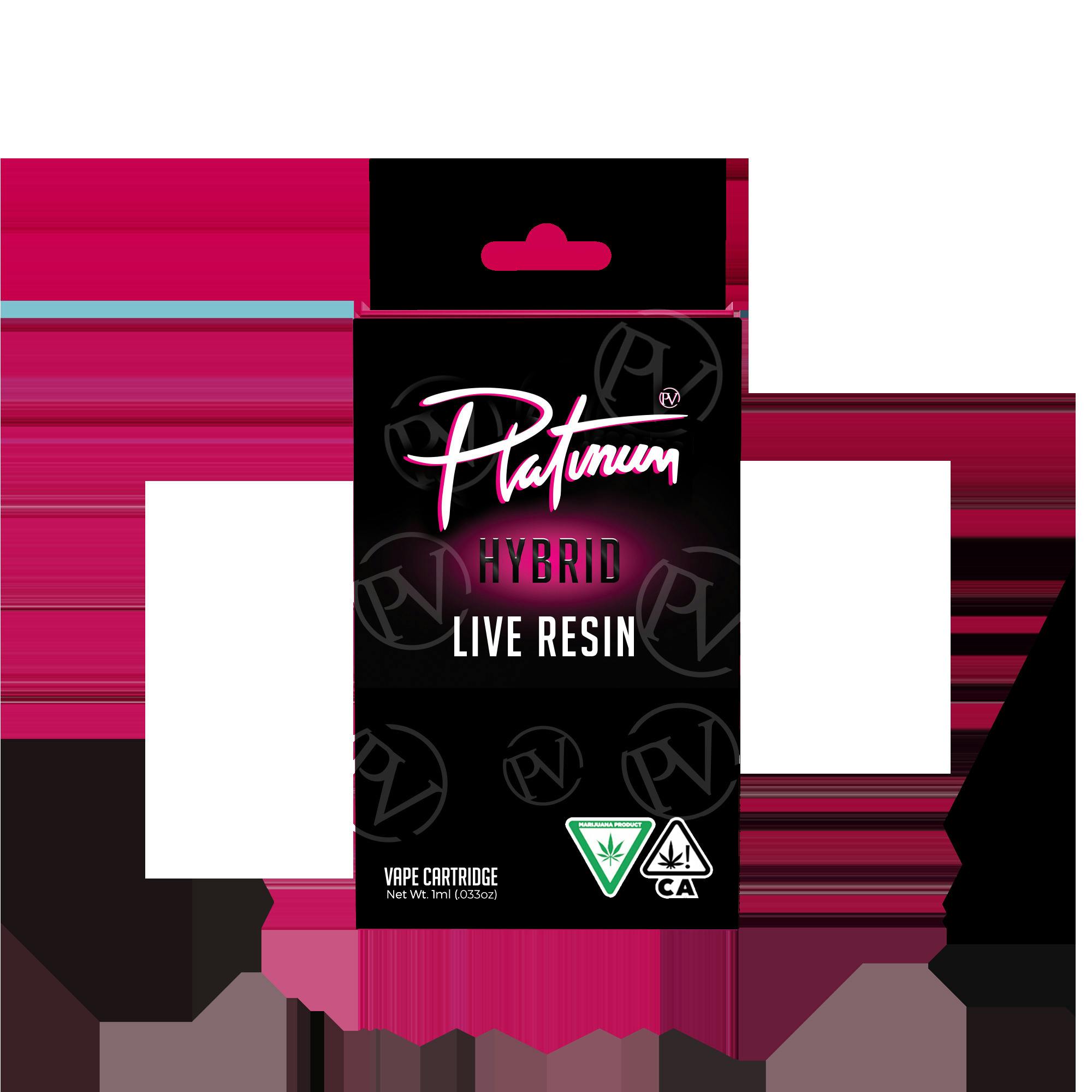 Platinum Vape | Pink Runtz | 1G 510 Live Resin Cartridge cannabis product