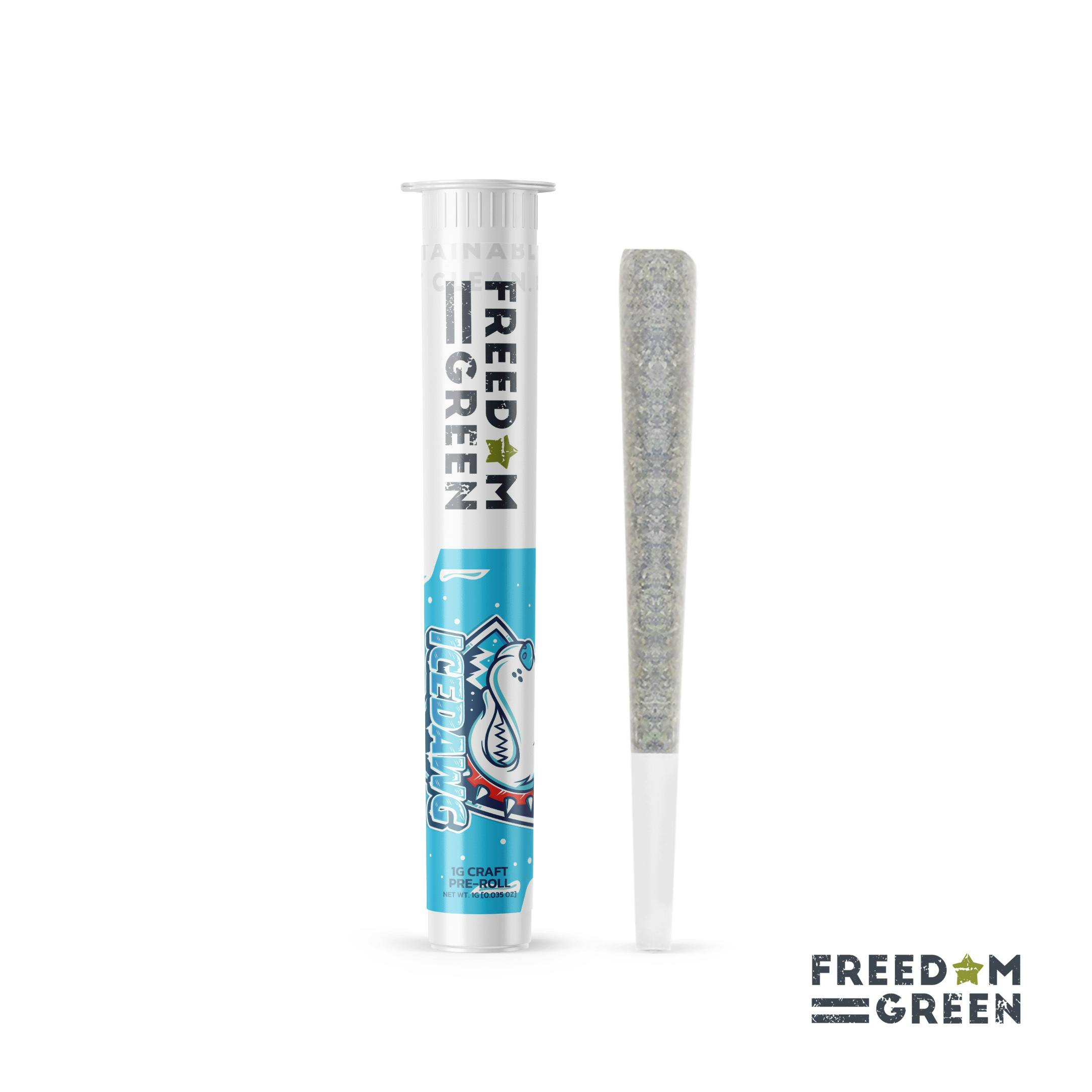 Freedom Green | Ice Dawg | 1G Pre-Roll