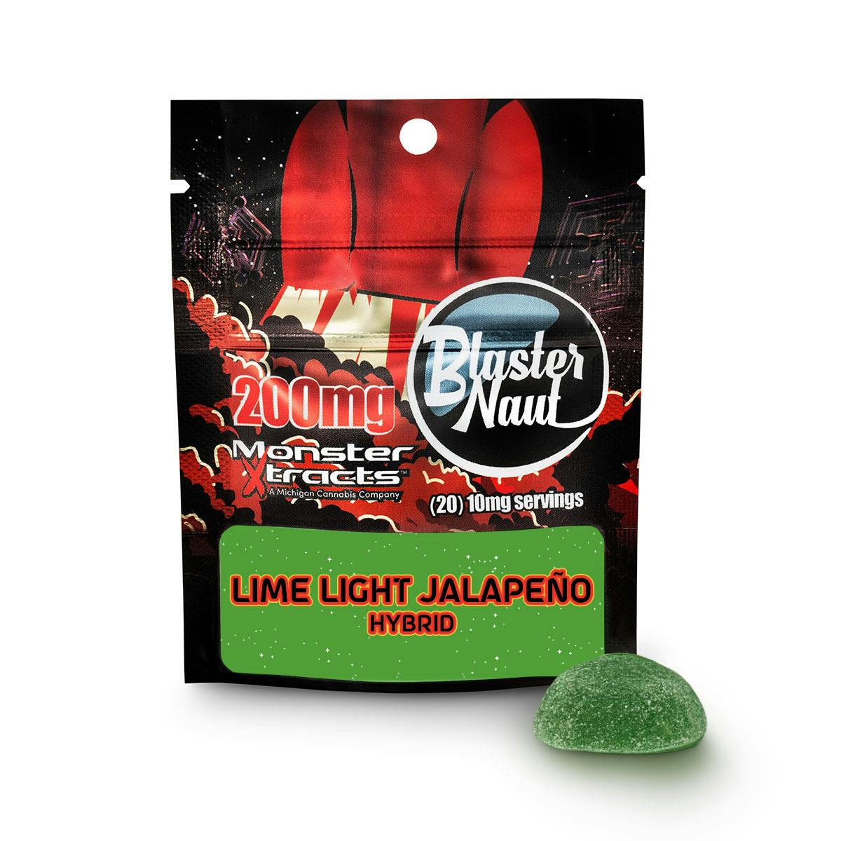 Blaster Naut | Limelight Jalapeno | 200mg Single Gummy