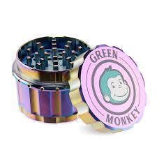 Green Monkey | Rainbow | 63mm Capuchin Grinder