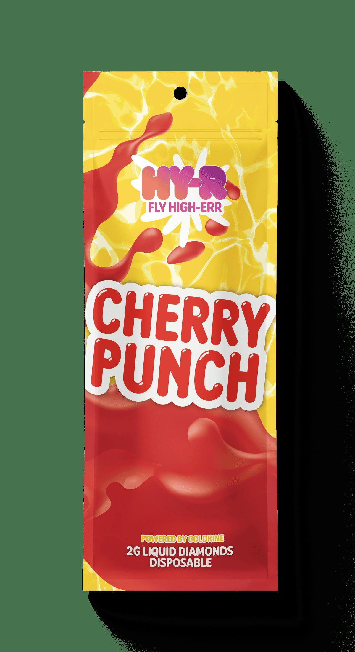 Hy-R | Cherry Punch | 2G Liquid Diamond Disposable cannabis product
