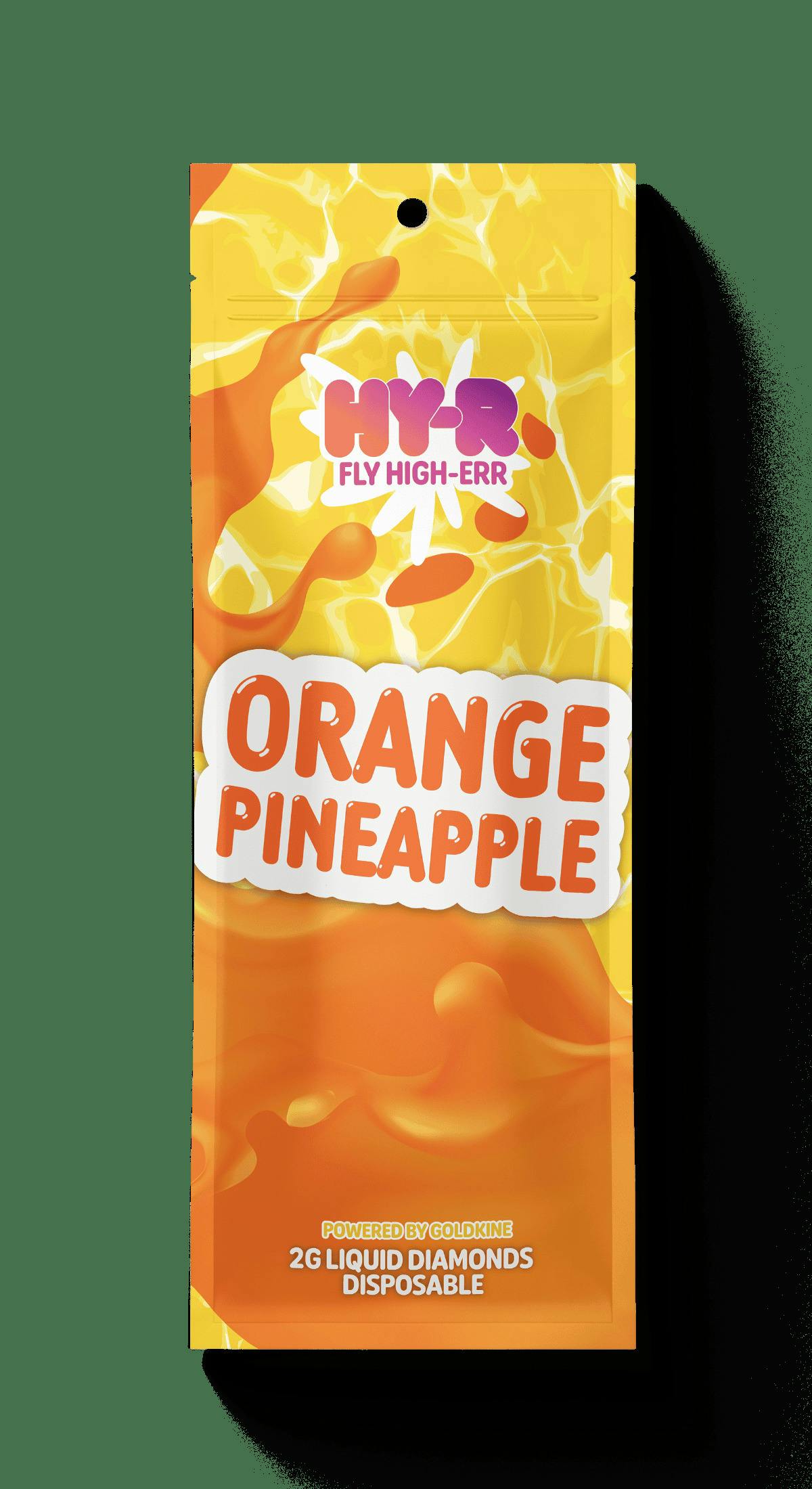 Hy-R | Orange Pineapple | 2G Liquid Diamond Disposable cannabis product
