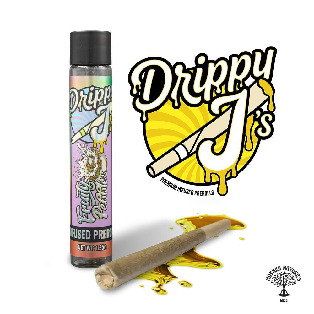 Drippy J's | Fruity Pebbles | 1.25G Live Resin Infused Pre-Roll