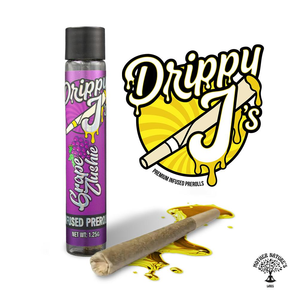 Drippy J's | Grape Zlushie | 1.25G Live Resin Infused Pre-Roll