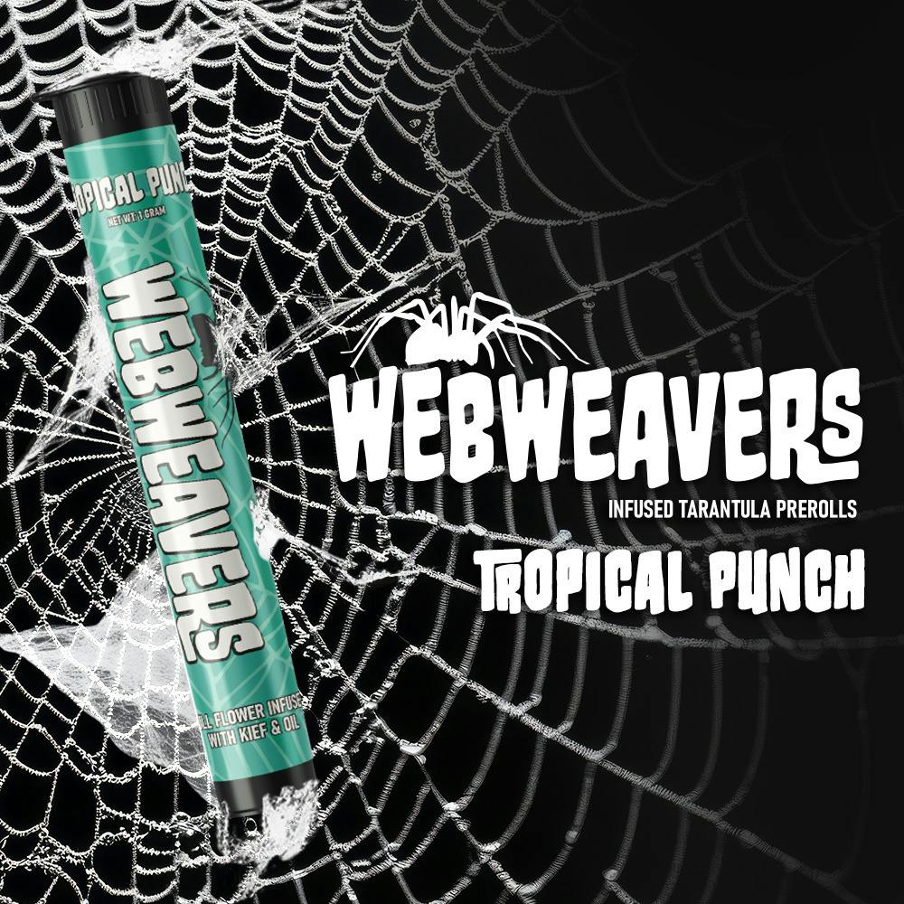 WebWeavers | Blackberry Kush | 1G Distillate/Kief Tarantula