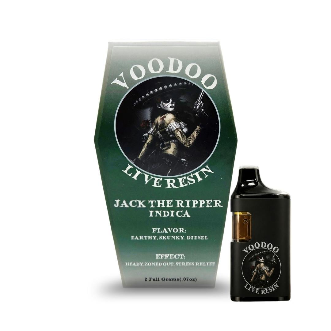 Voodoo | Jack The Ripper | 2G Live Resin Disposable