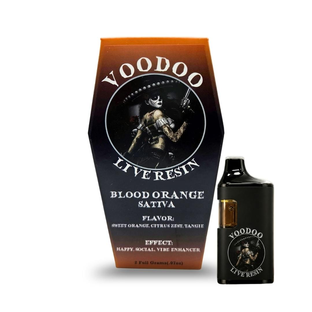 Voodoo | Blood Orange | 2G Live Resin Disposable
