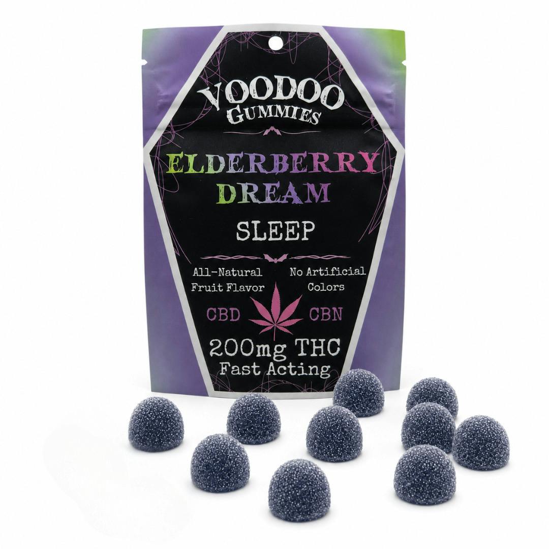 Voodoo | Elderberry Dream | 200mg 10pk Sleep Gummies