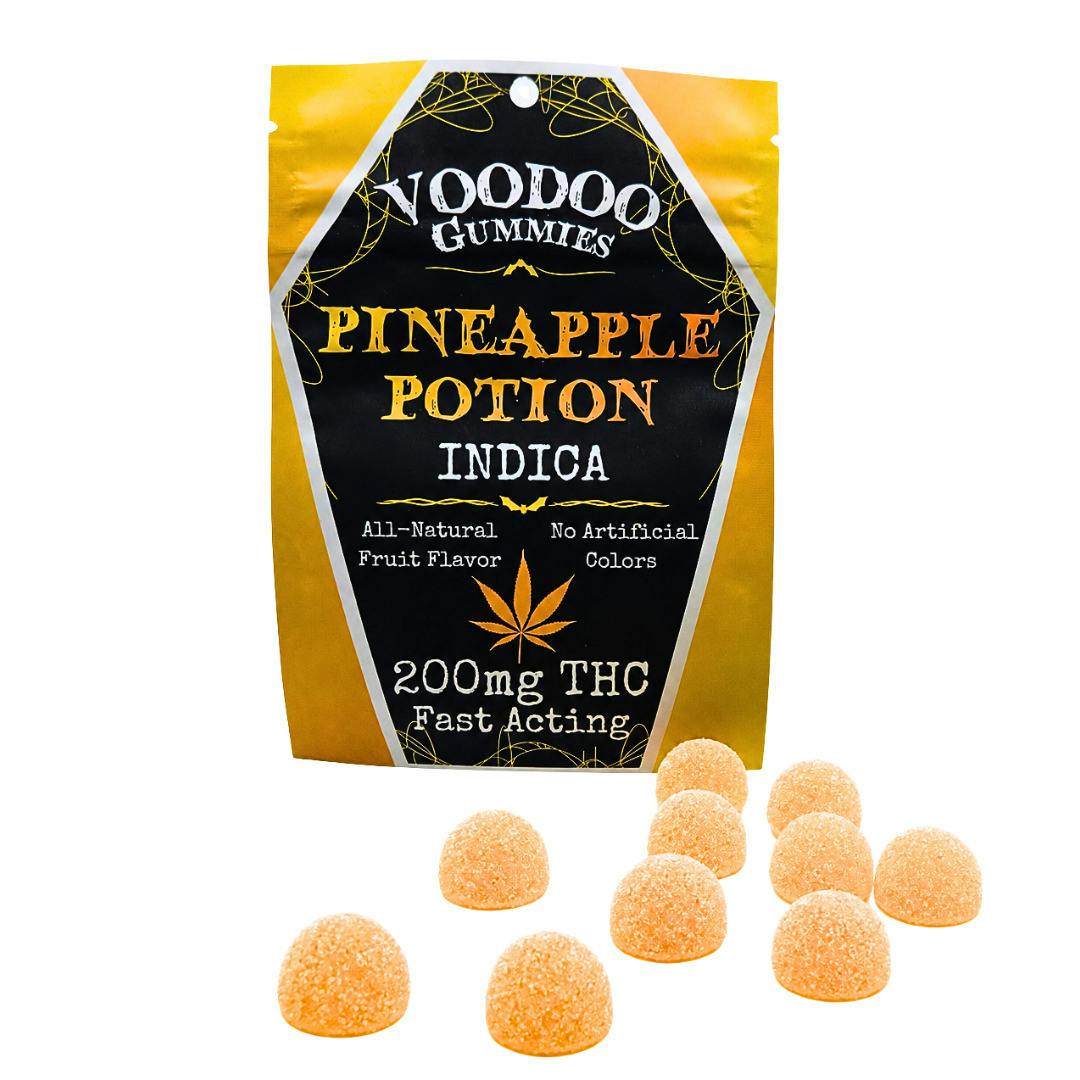 Voodoo | Pineapple Potion | 200mg 10pk Gummies