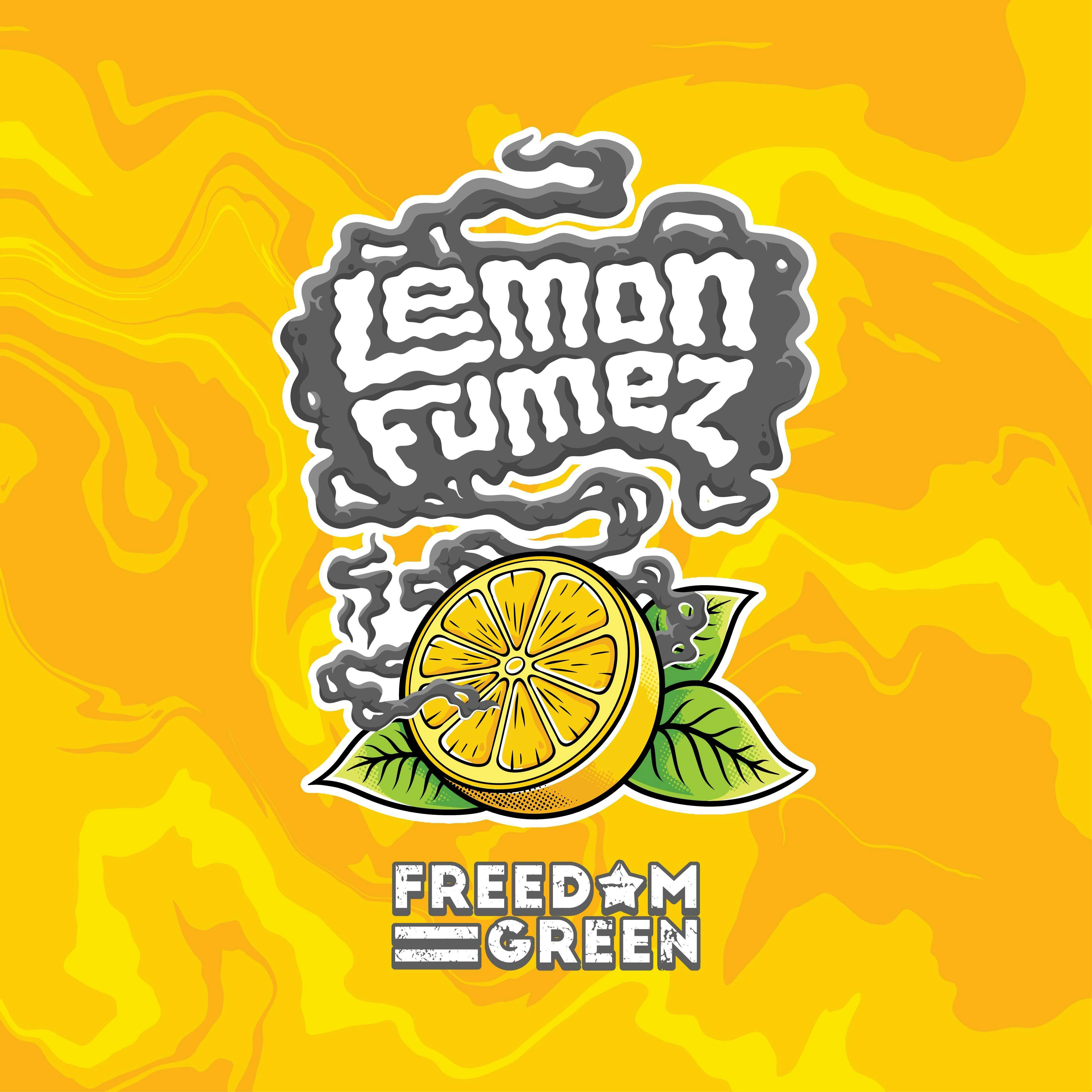 Freedom Green | Lemon Fumez | 1.2G Distillate Infused Pre-Roll
