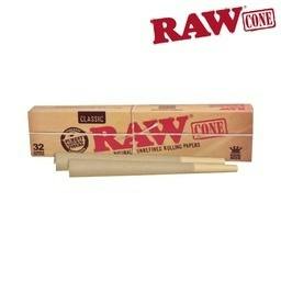 RAW - Classic Pre-Rolled Cones King Size - 32 Pack