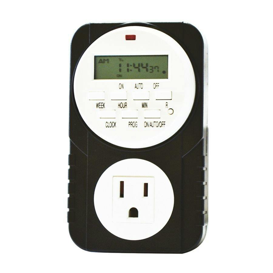 Timemaster Weekly Digital Timer - 8 On / Off Max 15 amp