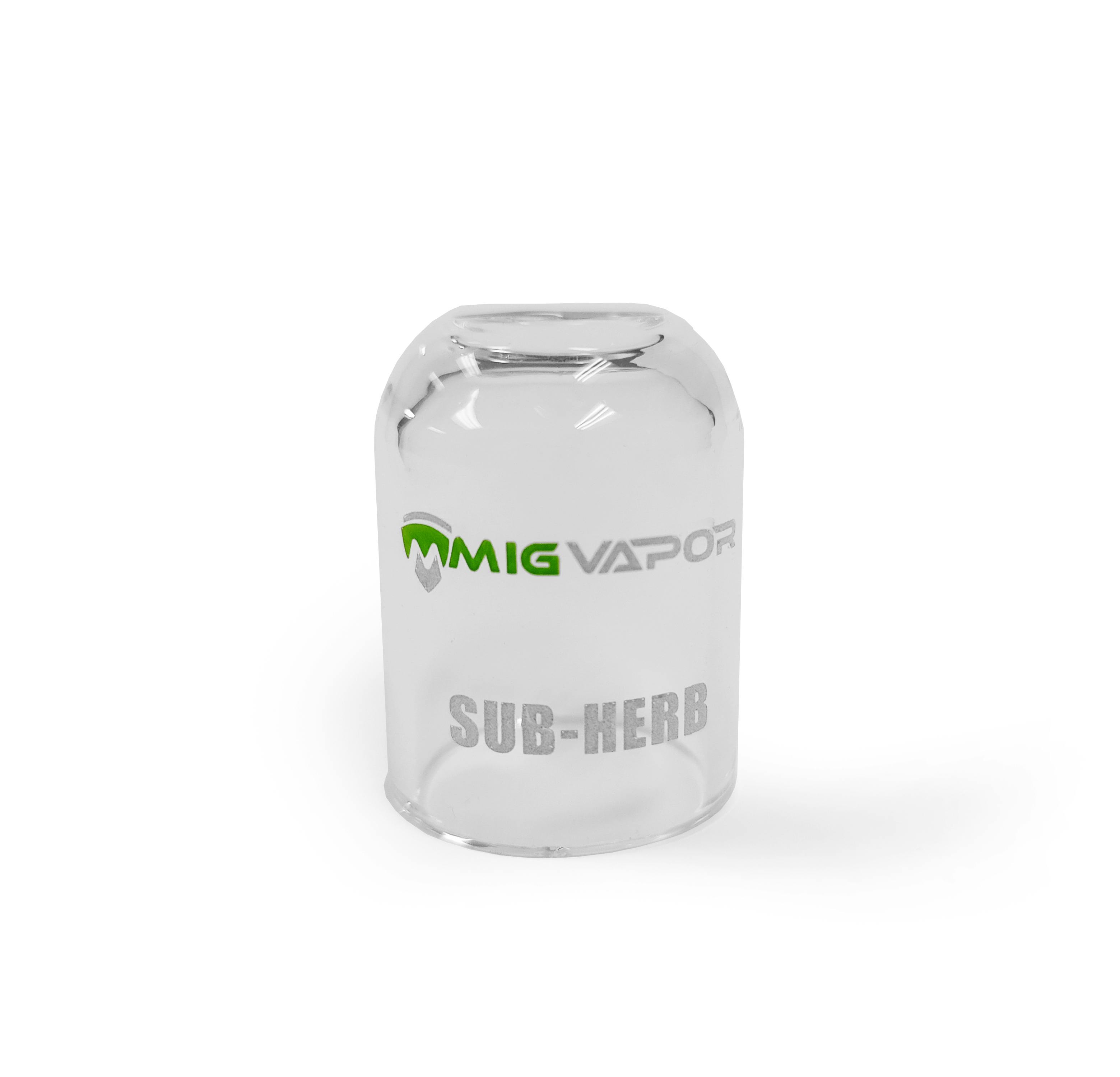 MIG Vapor Clear Sub-Herb Tank - Replacement Glass
