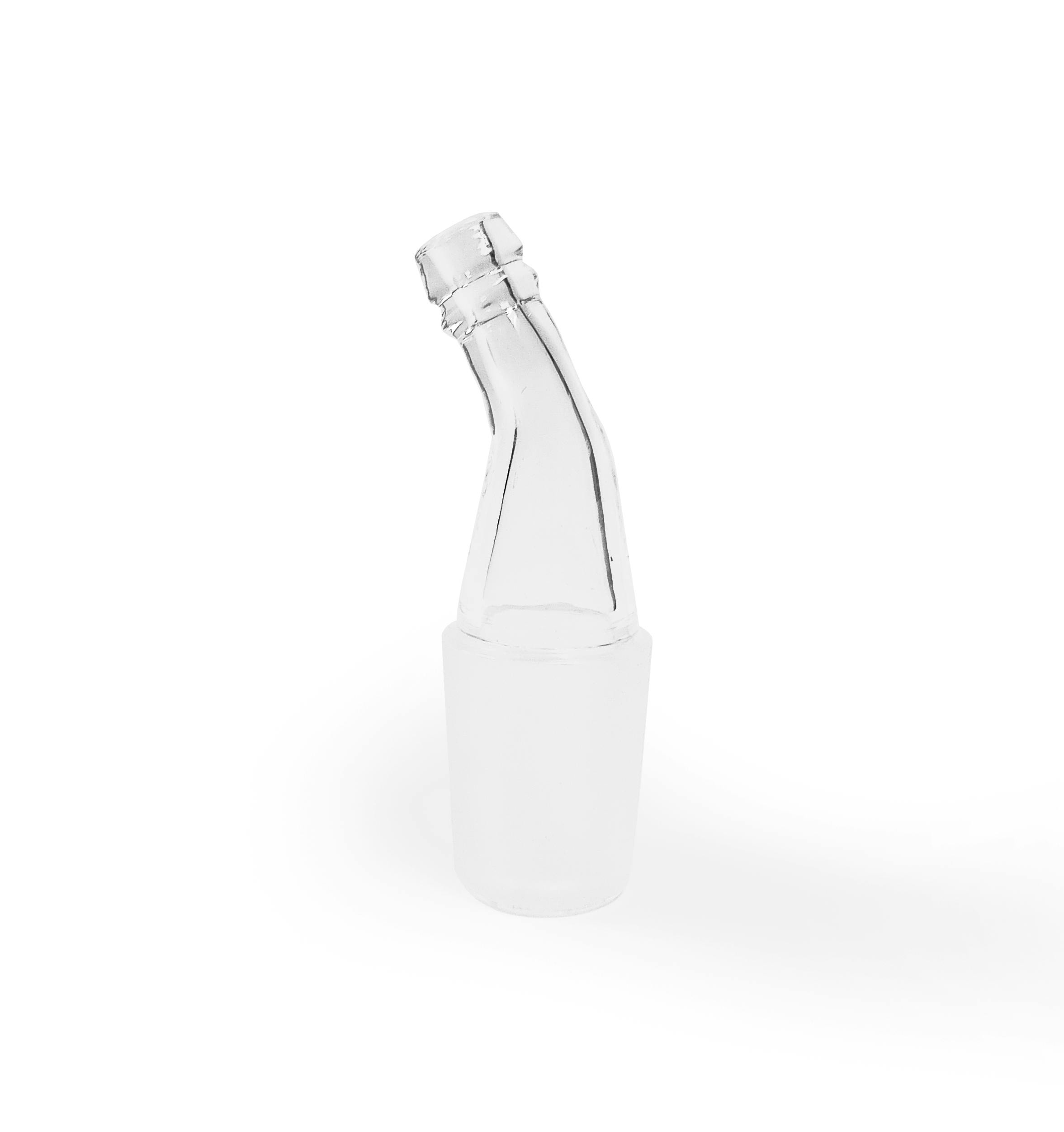 Arizer Extreme Q Accessories - Glass Elbow Adapter w/ Glass Screen