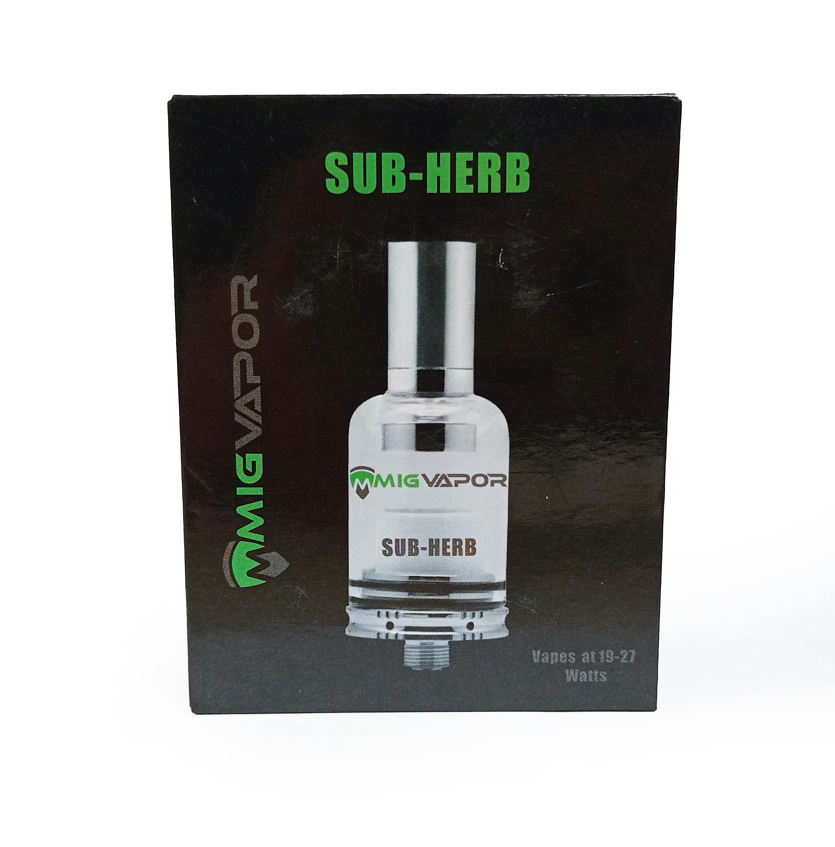 MIG Vapor - Sub-Herb Clear Tank