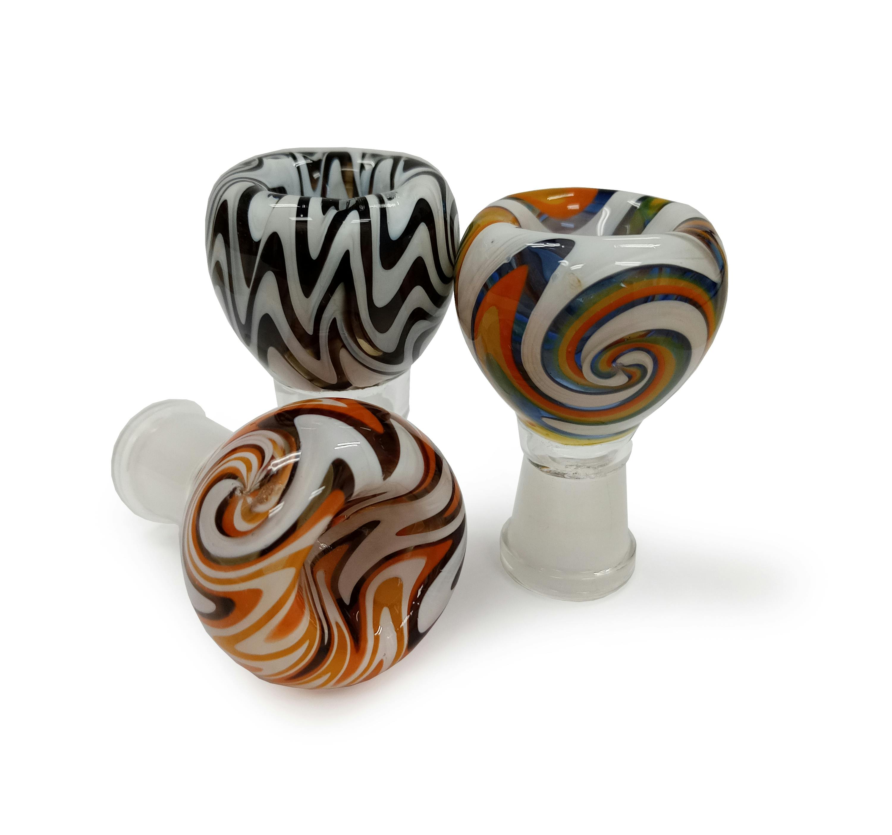 Female Bowl - 14mm Assorted Colours - AKB024