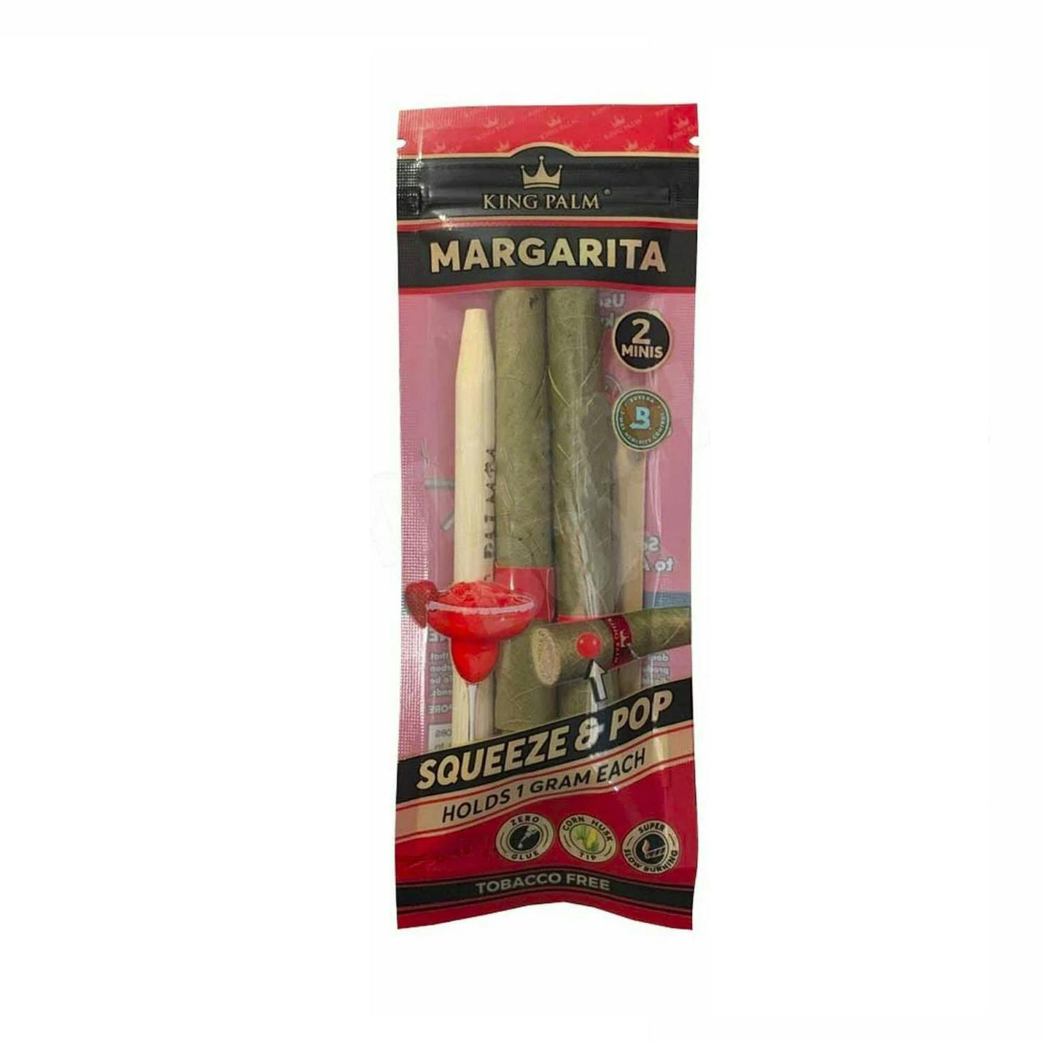King Palm Real Leaf Rolls - Mini Margarita (2 Pack)