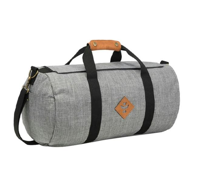 The Overnighter | Small Duffle Bag - Crosshatch Grey