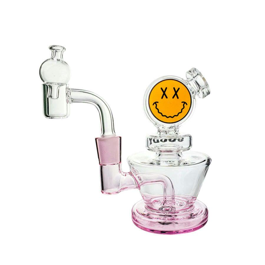 4.5" Big Face Mini Rig - Pink