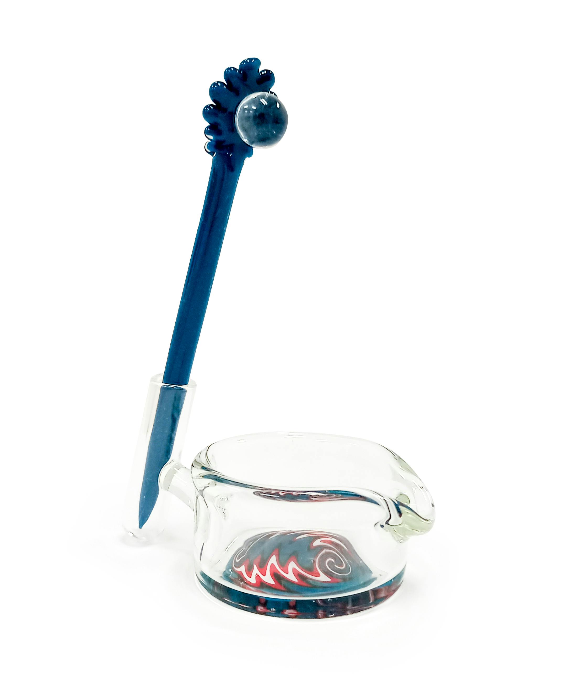 5" Mystical Glass Dabber & Tray
