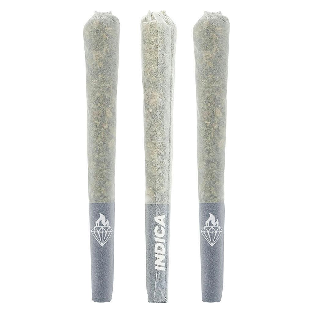 Dymond Concentrates 2.0 - Death Bubba Diamond Infused Pre-Roll - Indica - 3x0.5g