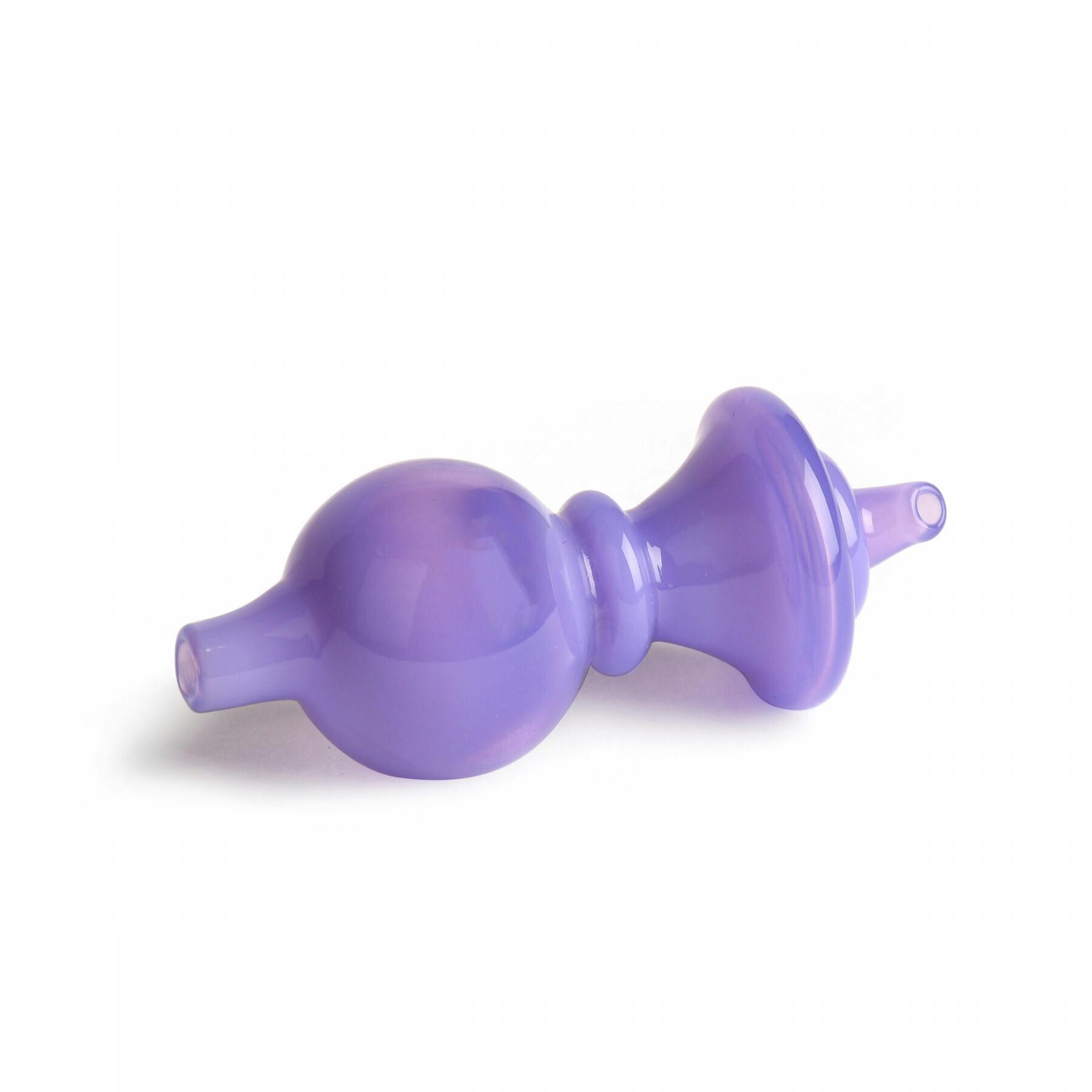 Red Eye Glass - Double Carb Cap - Opal Purple