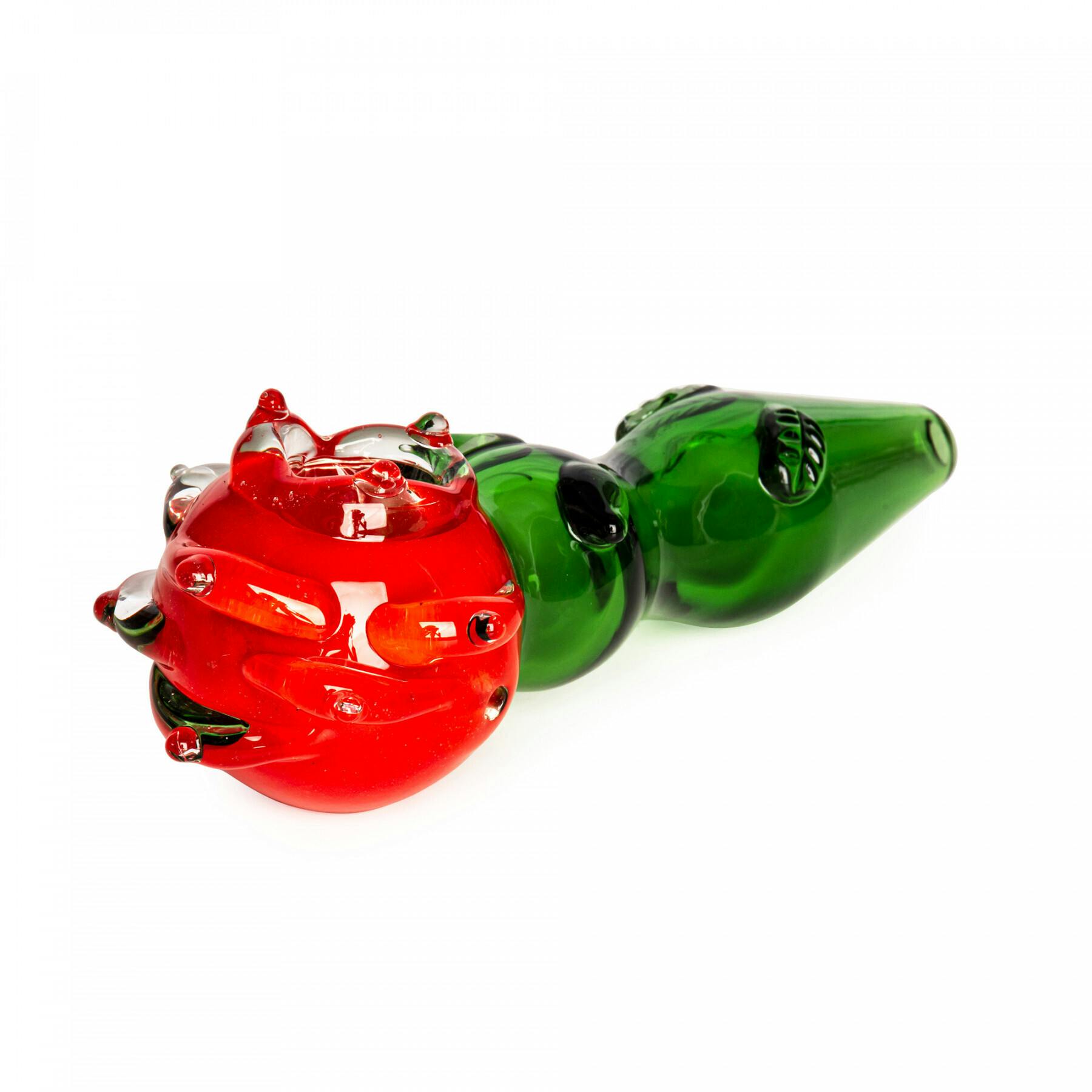 4.5" Blossom Pipe - Red