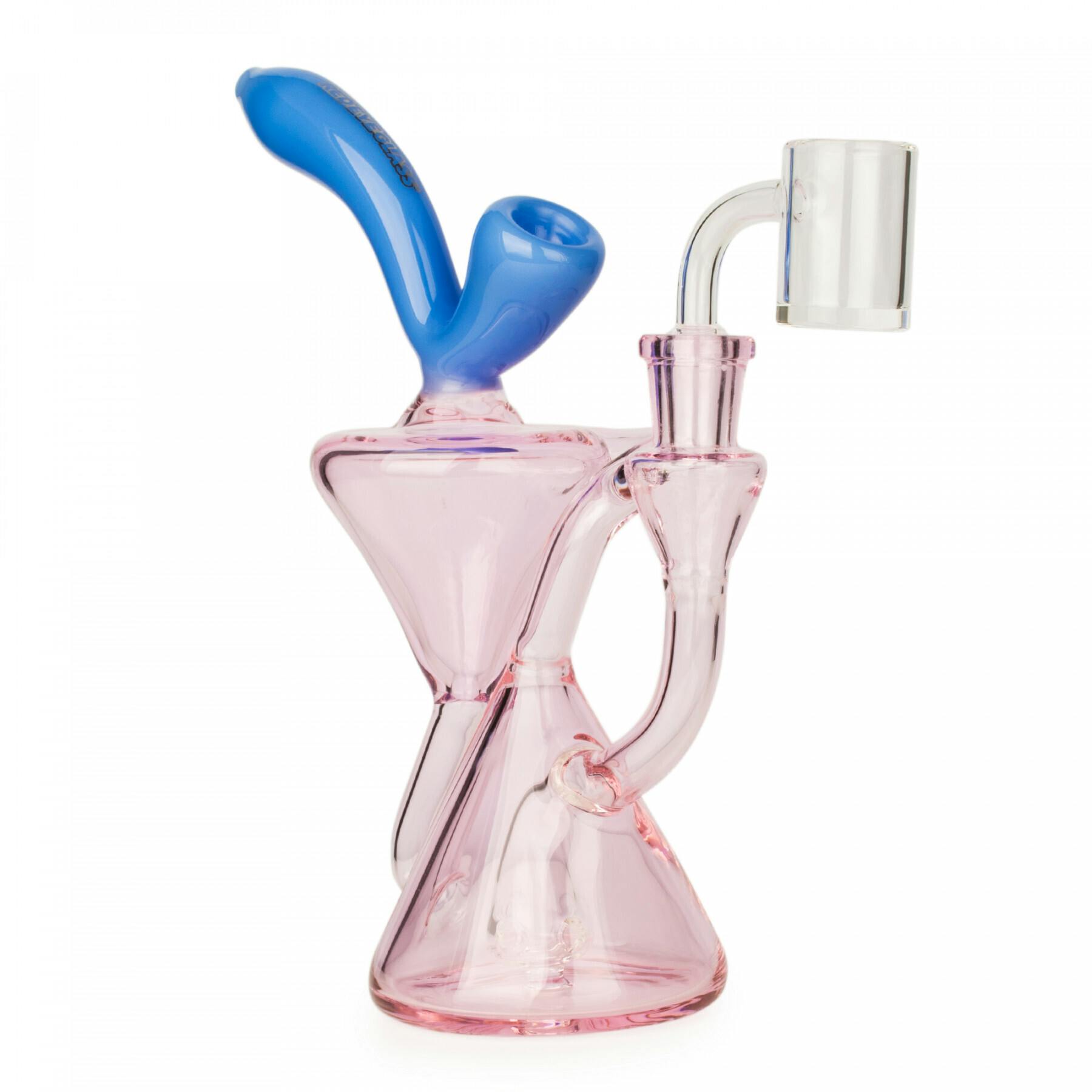 8" Varial Concentrate Rig - Pink & Periwinkle