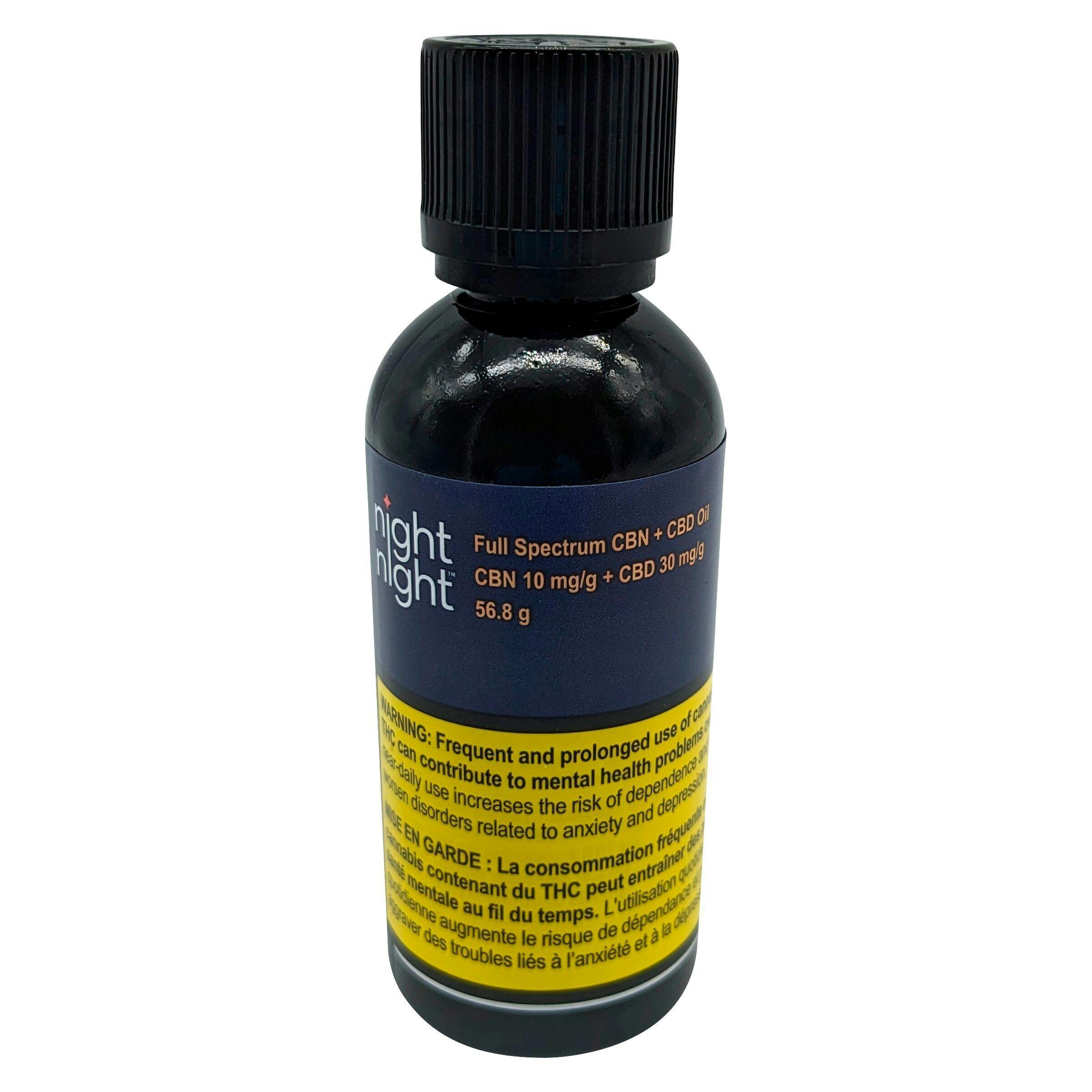 NightNight - Full Spectrum CBN+CBD Oil - Sativa - 30ml