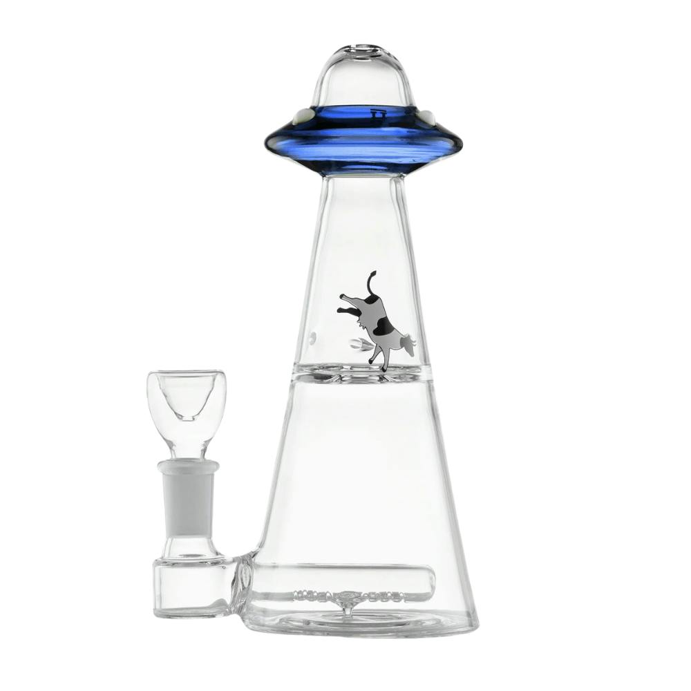 7" Hemper UFO Vortex Bong - Blue