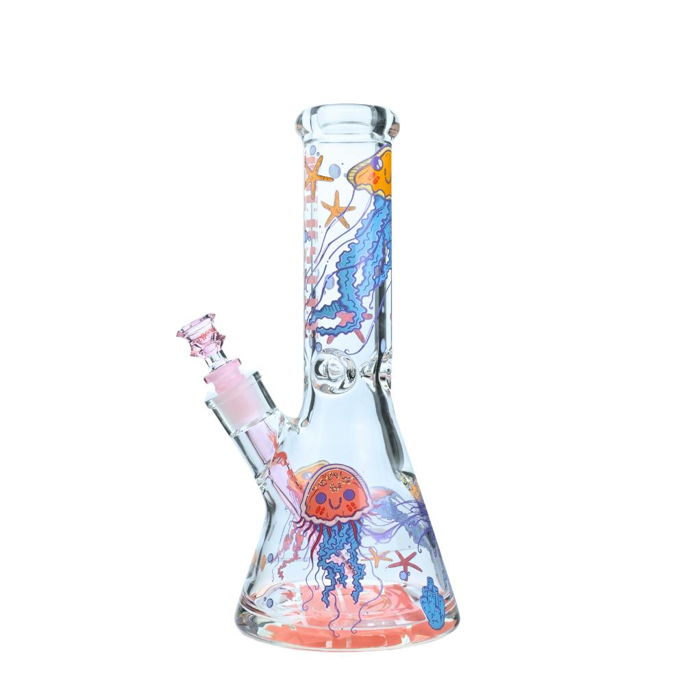 12" Jelly Fish Castle Bong