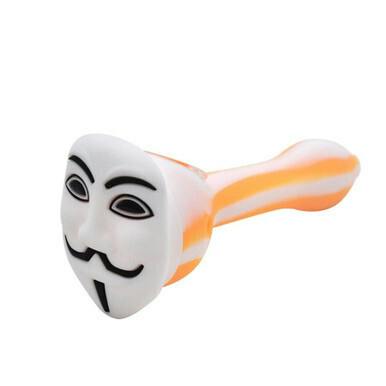 5" Guy Fawkes Silicone Pipe