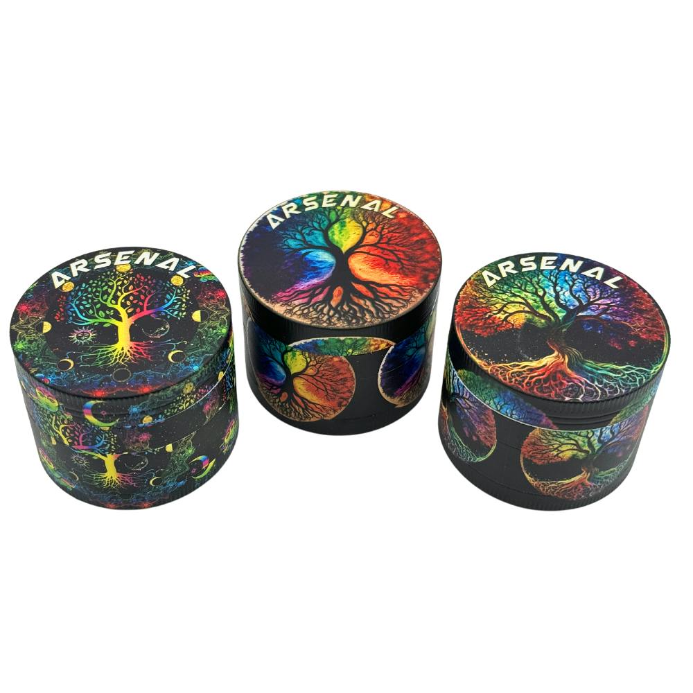 55mm Tree Of Life Grinder - 4pc