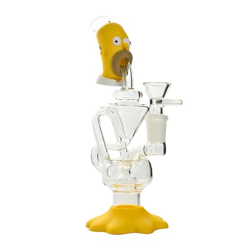 8" Arsenal Functional Glass Waterpipe - Simpsons