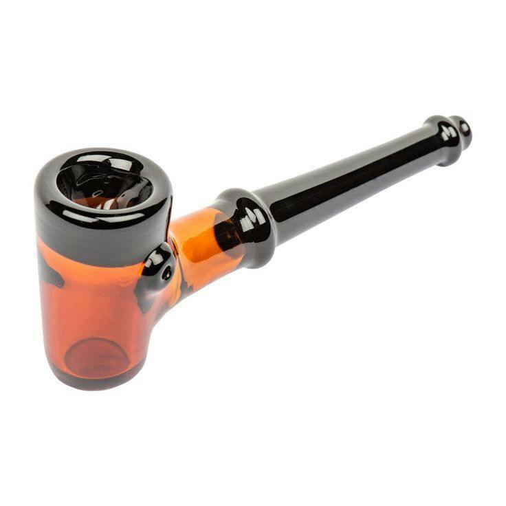 4.75" Lumberman Hand Pipe - Amber