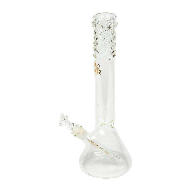 14" Fancy Glass Beaker - Clear