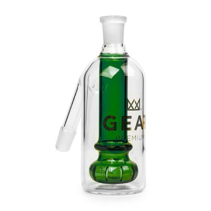 14mm 45° Ash Catcher - Green