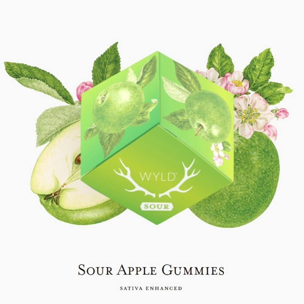 Sour Apple (SATIVA) | Gummies cannabis product