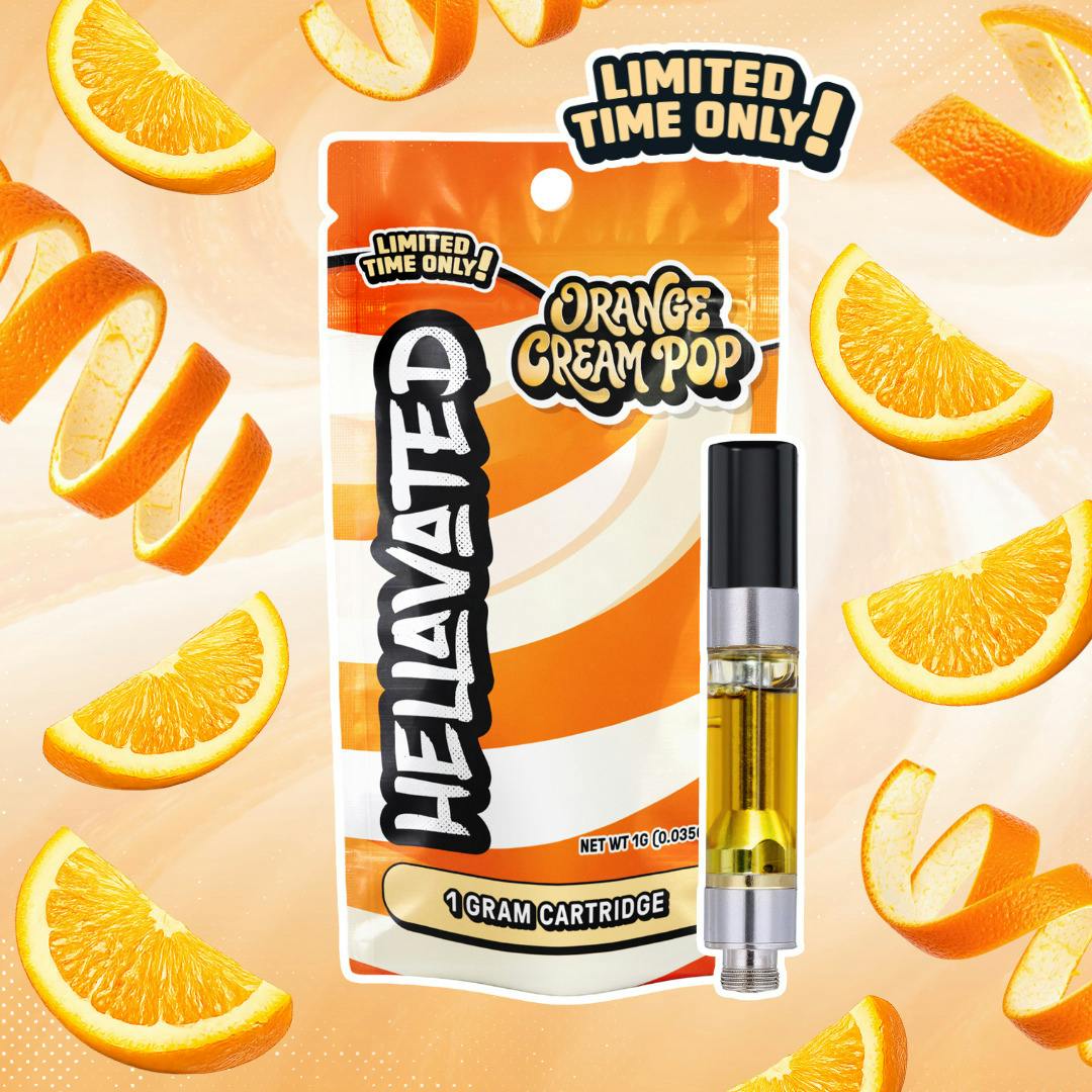 Orange Cream Pop (H) | Distillate Cartridge cannabis product