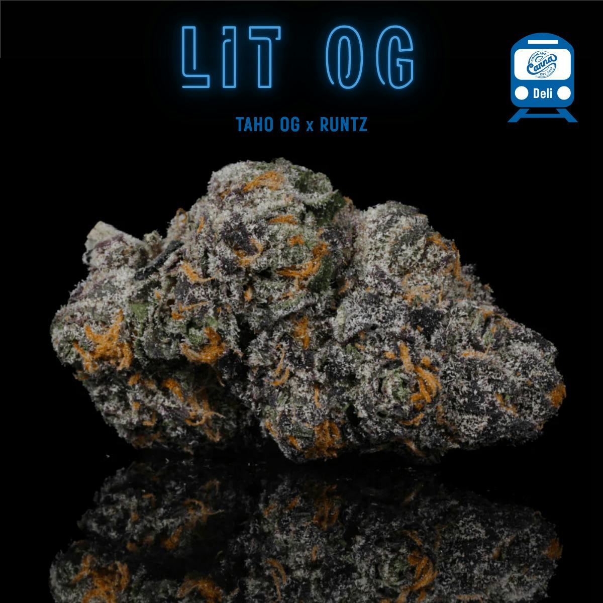 Lit OG (IH) | Deli Flower at Comm Ave Canna: Recreational Cannabis Dispensary, Boston - Brookline MA