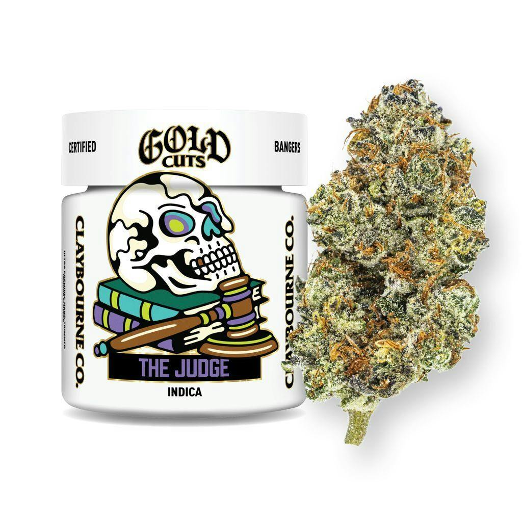 Claybourne Co. (FL) Gold Cuts The Judge 3.5g
