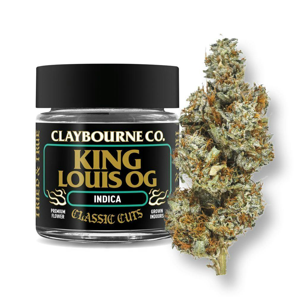 Claybourne Co. (FL) Classic Cuts King Louis OG 3.5g