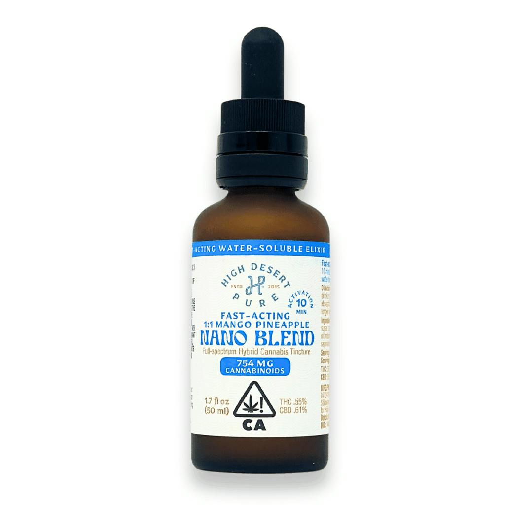 High Desert 1:1 NANO Blend Pineapple & Mango Tincture 700mg
