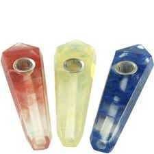 High Mountain Crystal Hand Pipe Each