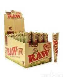 Raw Papers 3pk King Size Cones 3pk