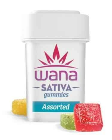 Wana 100mg Assorted Sativa Gummies